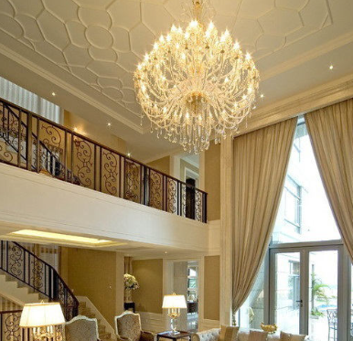 農村別墅室內設計客廳裝什么燈好看